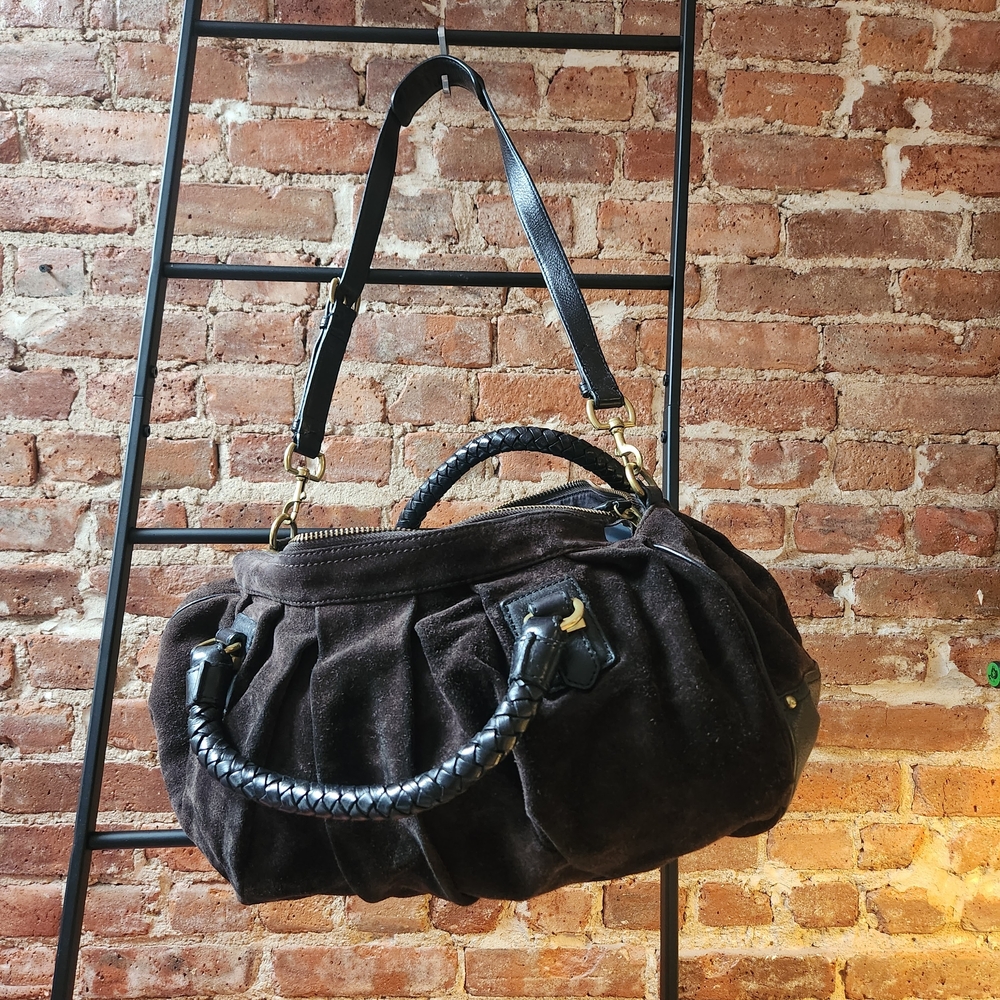 Banana Republic (c. 2012) Elegant Black & Brown Women's Handbag